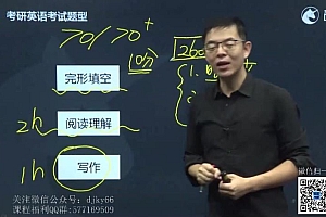研途2022考研英语课:屠皓民英语全程班级,百度网盘(15.27G)